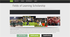 Desktop Screenshot of fieldsoflearning.org